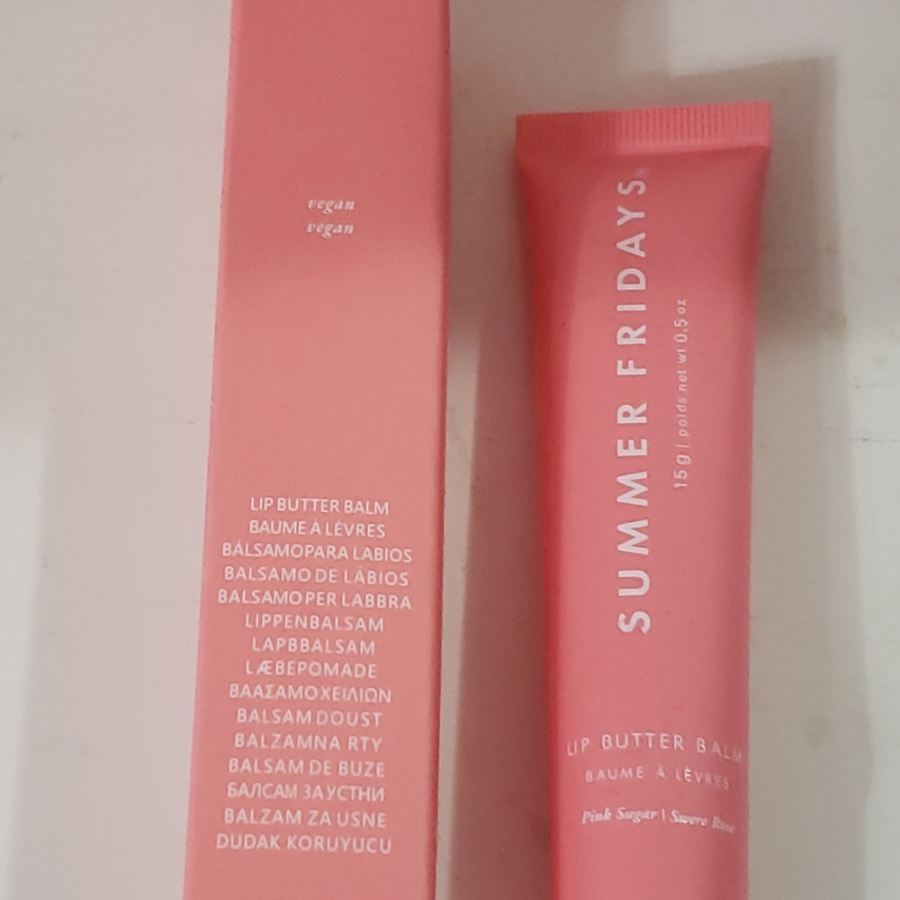 Summer Fridays Pink Sugar Lip Butter Balm